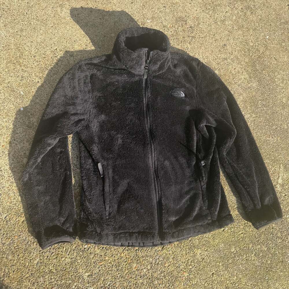 The North Face Women's Osito Circular Design Fleece Jacket Black Size M